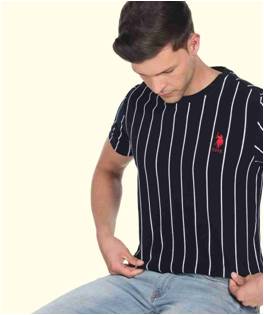 Mens Round Neck T- Shirt